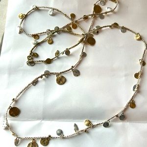 Stella & Dot mixed media necklace